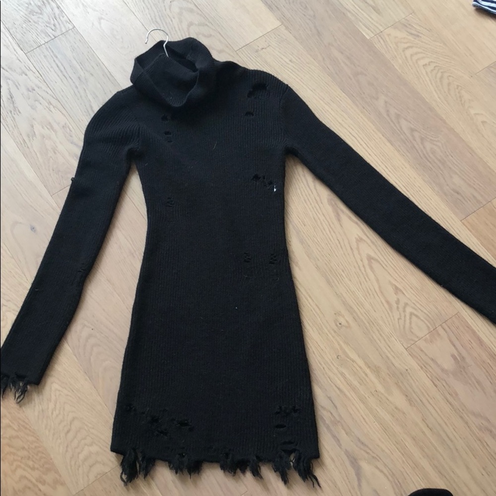 Black Long-sleeve Dress